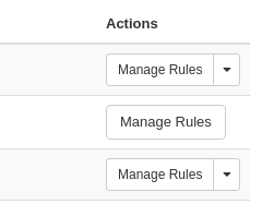 Click on "Manage Rules"